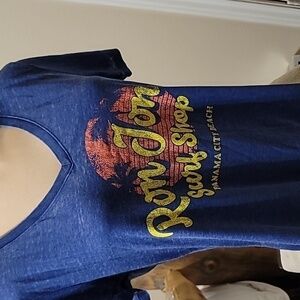 Ron Jon Women's Vneck tshirt Ron Jon Surf Shop